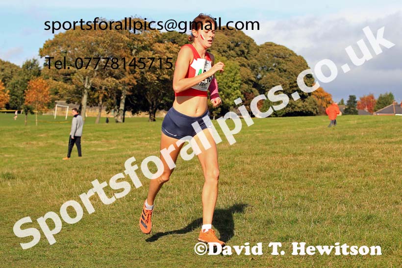Senior womens 2022 Northern Cross Country Relays, Graves Park, Sheffield. Photo: David T. Hewitson/Sports for All Pics